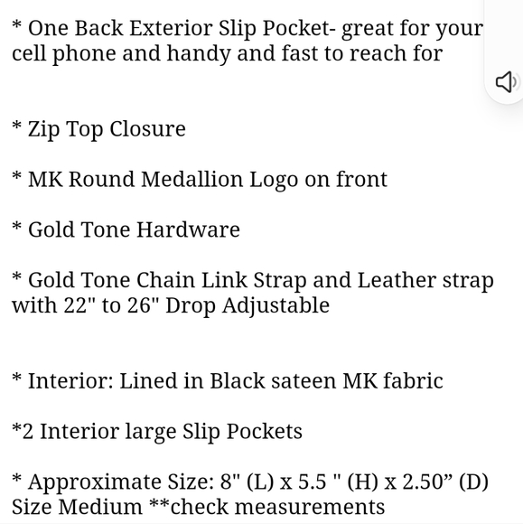 Michael Kors Purse - Picture 12 of 13